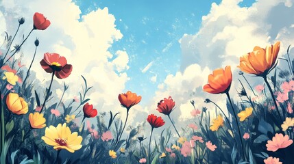 Obraz premium Fields of Joy