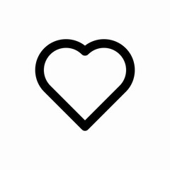 heart love valentine icon vector sign