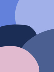 Pink blue purple abstract background. Vector illustration for banner, poster.