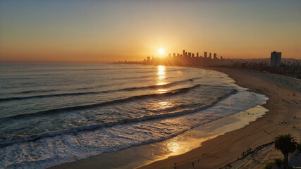 Fototapeta premium sunset on the beach