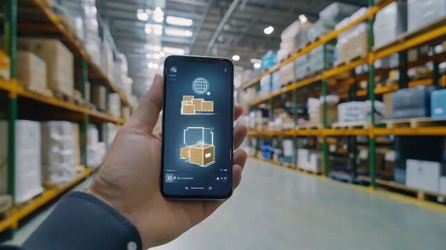 Blockchain powered mobile application showcasing the entire supply chain journey of a product providing real time tracking transparency and traceability across logistics manufacturing