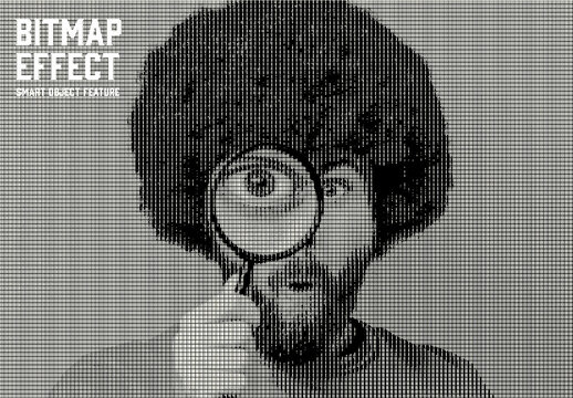 Bitmap Effect with Generative AI