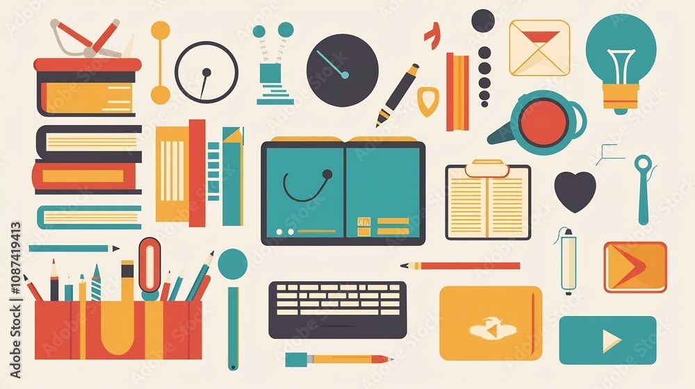 Aufkleber essential skills and tools for teachers to thrive in a tech based classroom environment