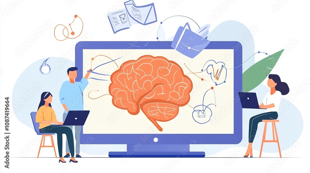 Poster exploring the future of intelligence in online education trends innovations and digital transformati