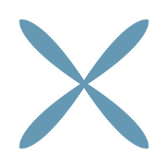 Star brutalist abstract geometric style