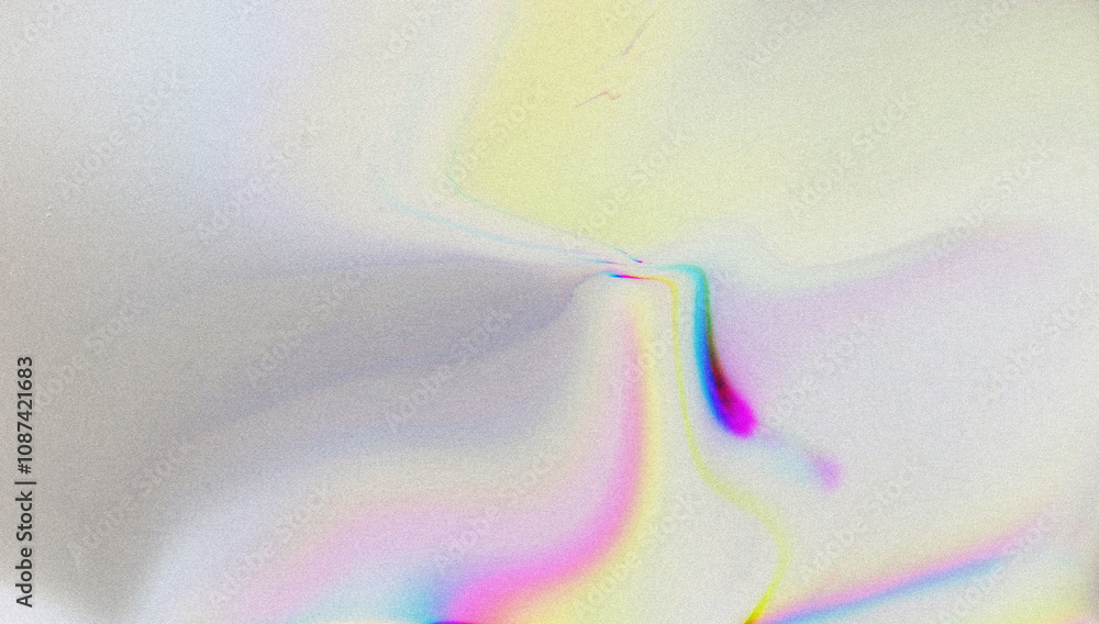 Poster creamy abstract blurred grainy gradient background texture. digital grain dust soft noise effect. pa