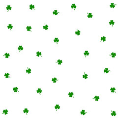 Leaf clover icon. Green clover icon on white background. Vector icon.