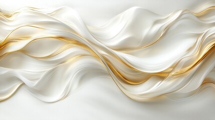 Obraz premium Elegant Abstract Design with Gold Foil Accents