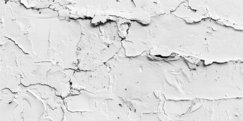 Obraz premium Black and white image of crumpled paper with dynamic textures and sharp folds.