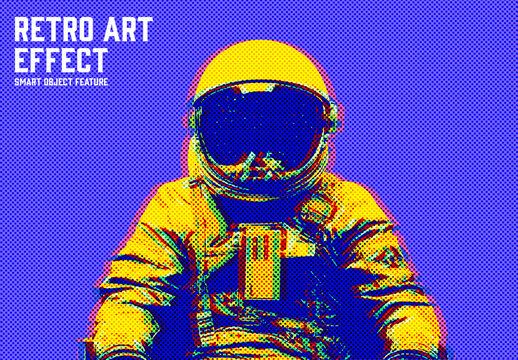 Retro Art Effect with Generative AI