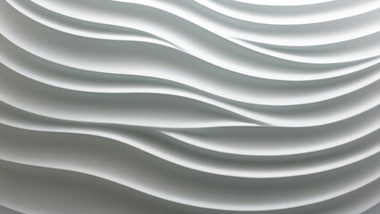 Obraz premium Elegant Frosted Glass Surface with Fluid Ripple Patterns for Modern Interior Design and Artistic Applications