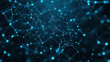 Intricate Network of Optic Cables in Digital Design
