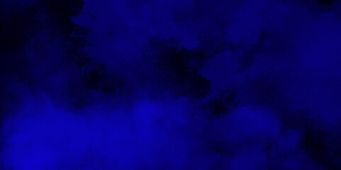 Abstract dark blue watercolor cloudiness, mist, or smog background. Dark navy blue sky with black background and blurred pattern. Vivid textured aquarelle painted art design background.	
