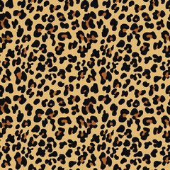 
leopard skin texture, seamless animal print, fashionable modern textile pattern