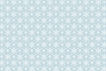 Winter background, snowflakes on a beautiful background