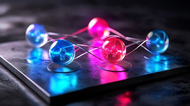Design an educational app that visualizes quantum computing principles, using interactive models to explain superposition, entanglement, and quantum gates.