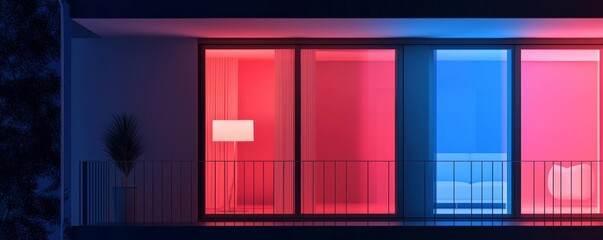 Design an IoT-based smart home system that integrates lighting, temperature control, and security features, all manageable from a mobile app.