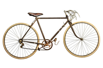 Vintage rusted race bike