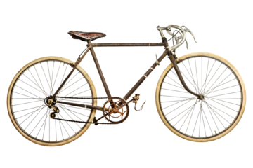 Vintage rusted race bike