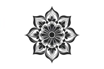 Obraz premium Set of mandala with floral ornament pattern,Vector mandala relaxation patterns unique design with nature style, Hand drawn pattern,Mandala template for page decoration cards, book, logos