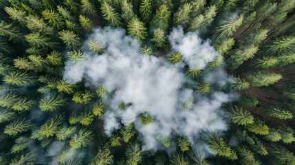 Landscape Photography of Mountain and Forest during different weather