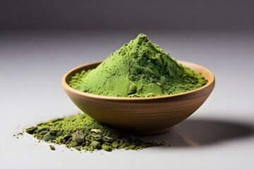 pesto sauce and basil