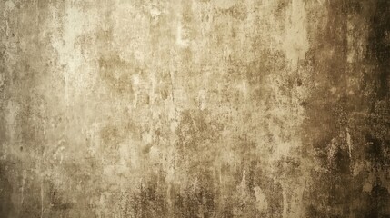 Fototapeta premium Distressed Beige and Brown Wall Texture
