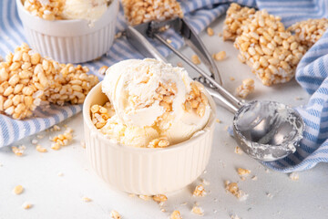 Rice krispie treats ice cream