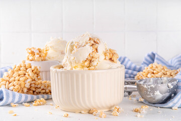 Rice krispie treats ice cream