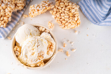 Rice krispie treats ice cream