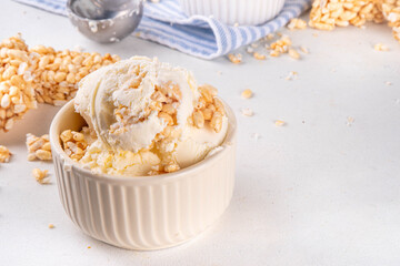 Rice krispie treats ice cream