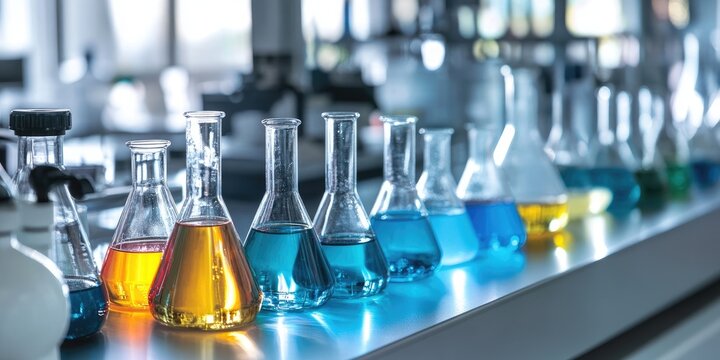 Chemical analysis of propylene glycol in a laboratory setting, showcasing its role as a key raw material in various industrial applications involving propylene glycol.
