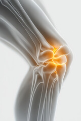 Osteoarthritis, painful knee joint