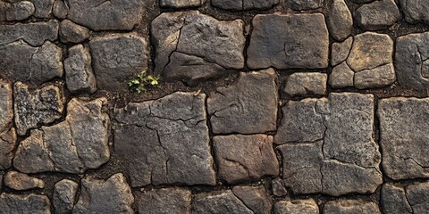 Fototapeta premium Seamless texture ground showcasing a unique pattern, perfect for various design projects. This seamless texture ground can enhance visuals and provide depth to your creative work.