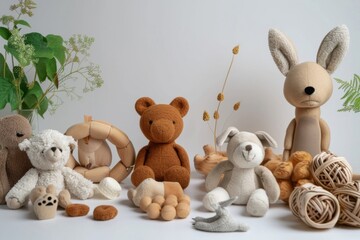 Eco friendly pet toys collection