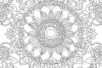 Ornamental luxury mandala pattern luxury ornamental mandala design background in gold color mandala design idea, mandala design vector, mandala sample flower Mandala for print poster, cover, brochure	