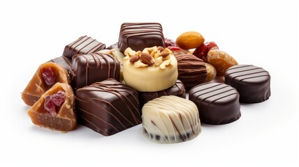 assortment of nougats and traditional Christmas sweets