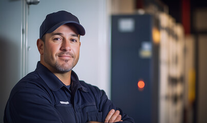 Portrait of an electrician