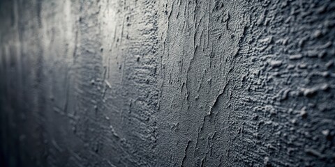 Obraz premium A close-up view of textured wall surface with a subtle light source casting shadows creating a sense of depth and dimension