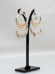 Hmong or Miao handmade silver jewelry