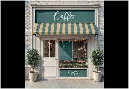 Coffee Shop Mockup