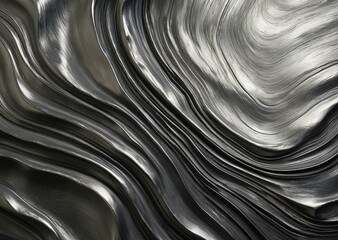 Timeless Elegance: Tarnished Silver with Smooth Polished Highlights and Deep Crevices