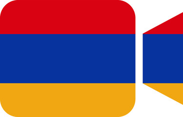Armenia flag on Video Call