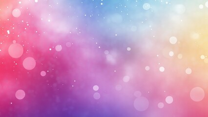 Colorful bokeh abstract background