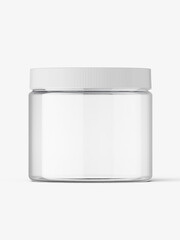 cosmetic jar bottle image for mockup