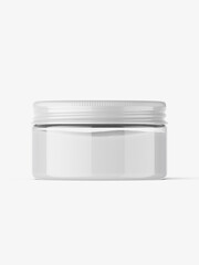 cosmetic jar bottle image for mockup