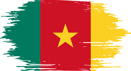 Brush On Cameroon Flag