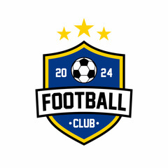 A soccer club logo with the number 2024 on it