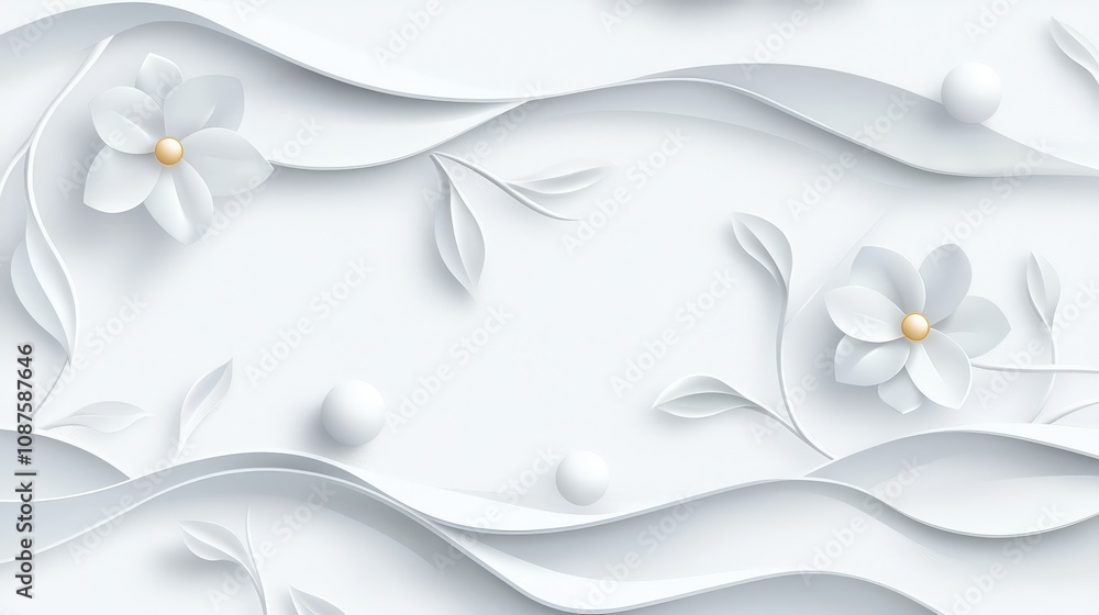 Poster seamless pattern with subtle design elements, perfect for modern and elegant design projects, isolat