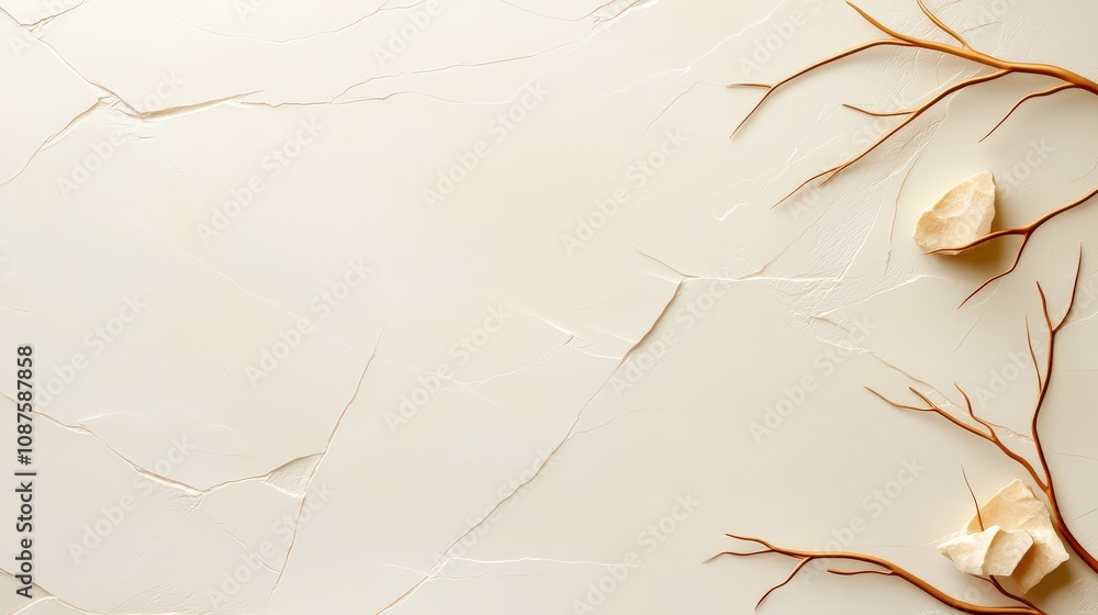 Poster texture background with subtle natural patterns and fine grain, perfect for design and background ap